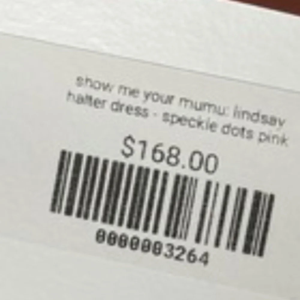Show Me Your MuMu lined dress